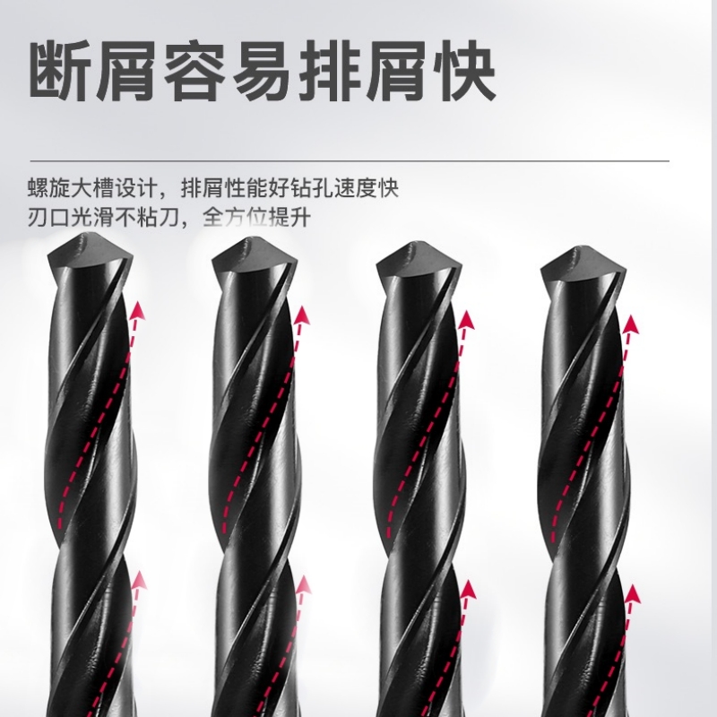 Perforación de acero de alta velocidad HSS perforación de acero de cobre y aluminio super duro perforación de mano giratoria 0.2-20mm