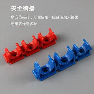 炮钉瓦斯枪专用pvc白红蓝组合卡 迫码卡 U型卡塑料排卡管卡离墙码-阿里巴巴