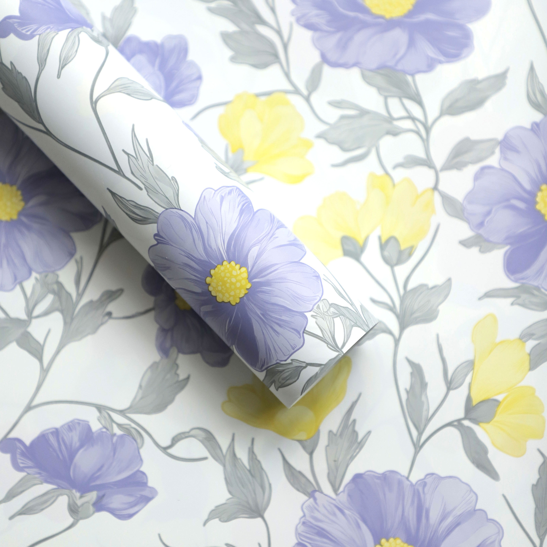 Clove violeta; 56 * 56cm 20 hojas / paquete