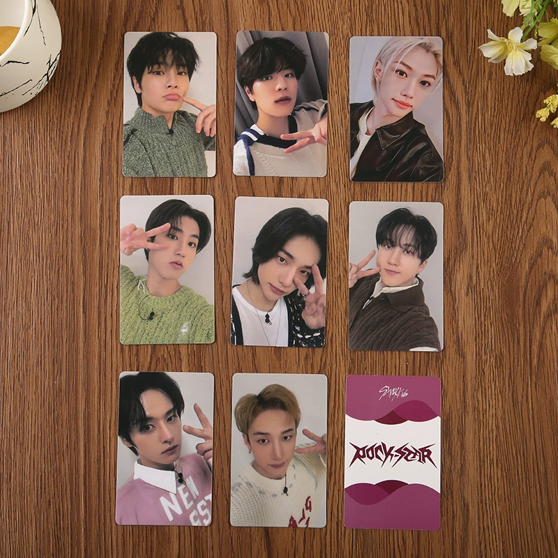 Набор фотокарточек STRAY KIDS, маленькие карточки 5.4×8.6 см, варианты A–J и коллекции по участникам
