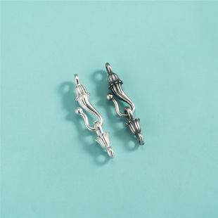 S925���y���ӆ�̖���p�h�B�ӿ�DIY�ֹ����K�ִ�ˮ�����β�����