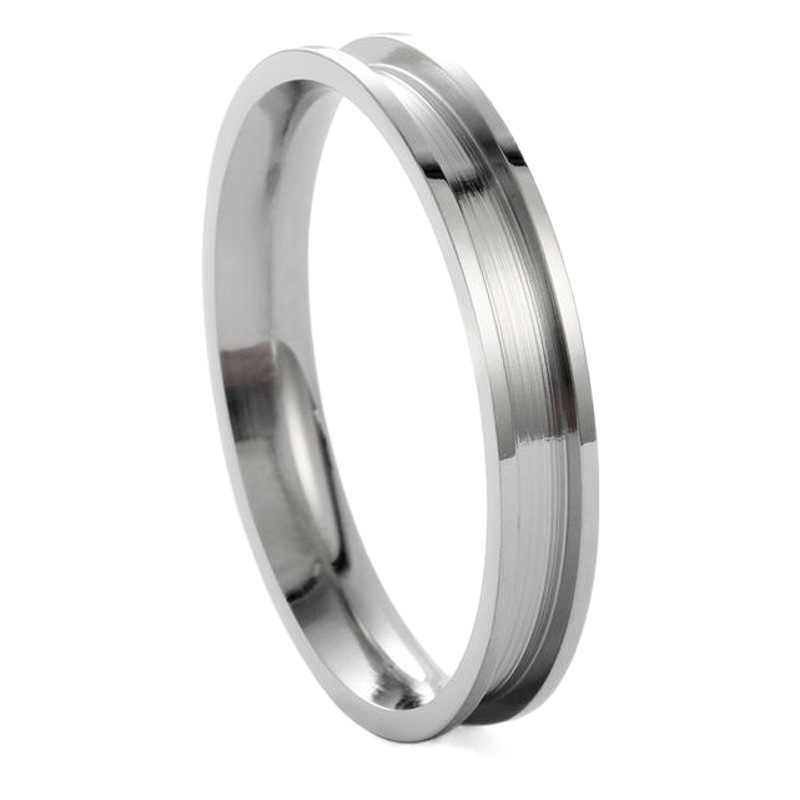 Titanium steel ring non-fading niche design ins cold DLY stainless steel all-match diamond jewelry jewelry wholesale