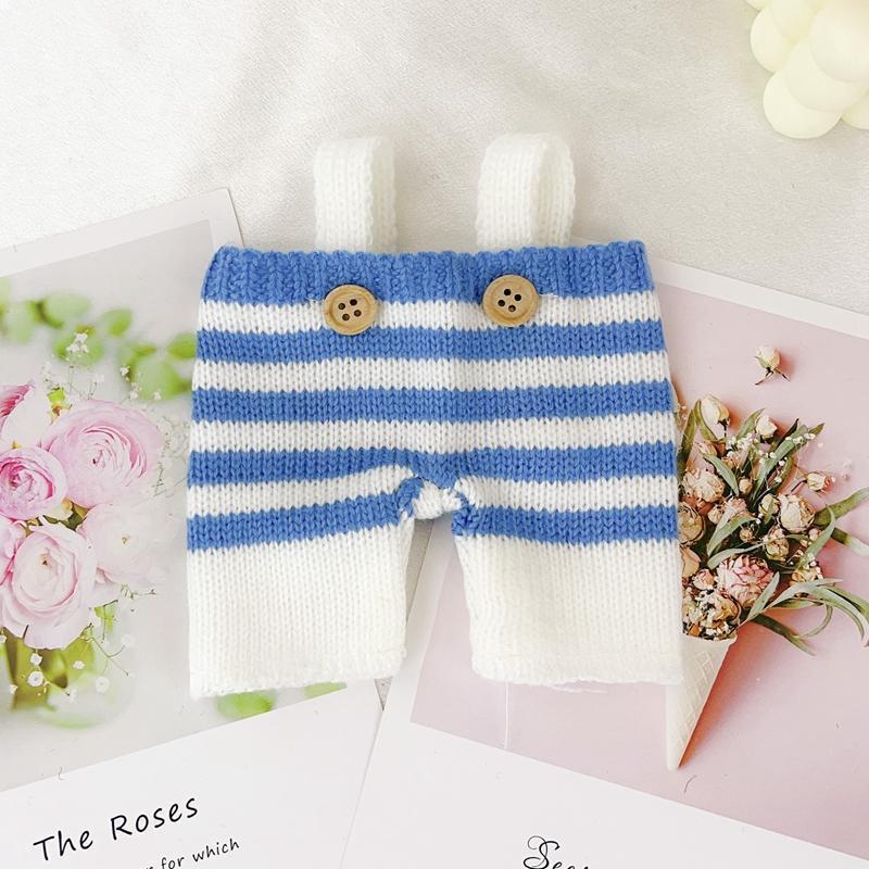 Blue stripe back pants