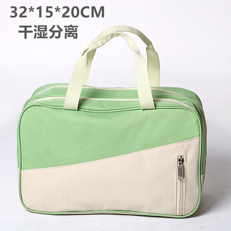 Bolsa de natación portátil de separación seca y húmeda, bolsa de ropa Oxford, bolsa de playa, bolsa de almacenamiento para viajes cortos, ejercicio físico