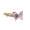 Cute crystal with bow, universal glossy hairgrip, hair accessory, suitable for import, wholesale