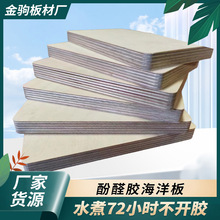 酚醛胶海洋板多规格船用胶合板多层板耐水防潮家具板实木板材