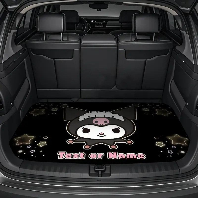 Animation Hello Kitty Floor Mat Car Dirt-resistant Wear-resistant Trunk Mat Dust-proof Non-slip Car Mat in stock Labeling