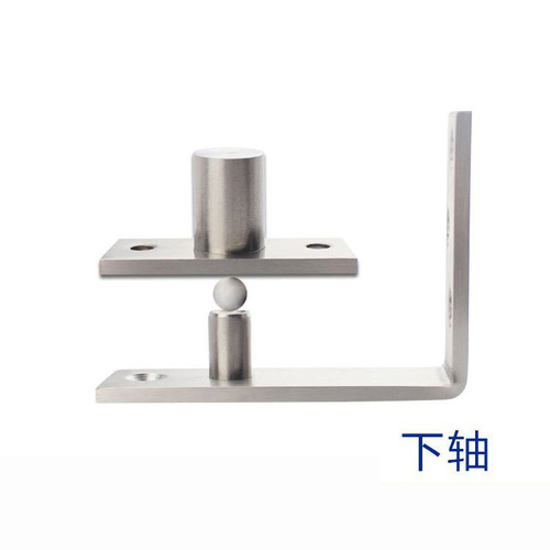 Stabilized hinges, 360-degree rotating shaft, upper and lower hinges, heaven and earth hinges, display panels, screen cabinet doors, L-shaped eccentric hinges, manufacturer wholesale