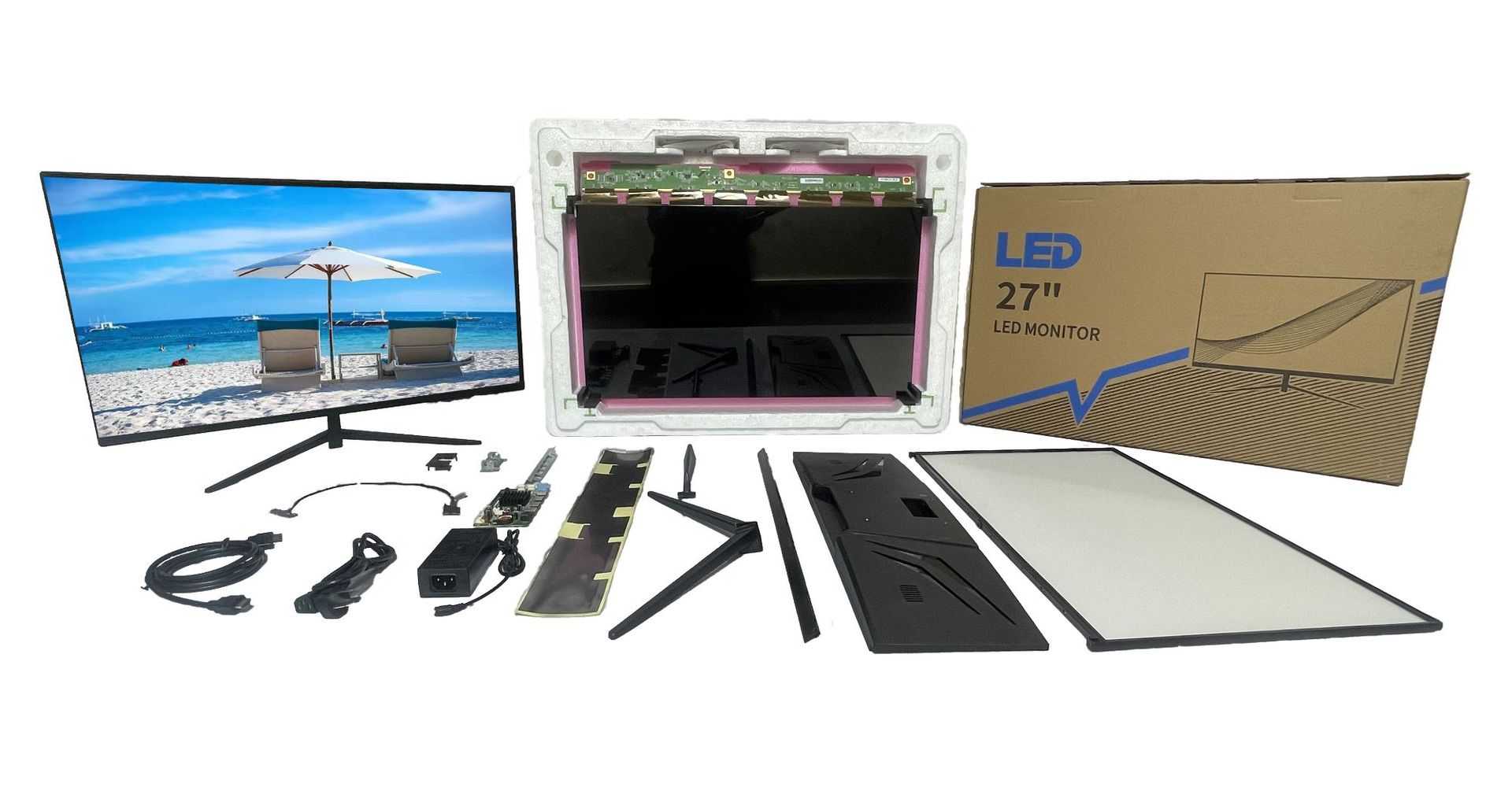 液晶显示器21.5/23.8/27寸SKD 可75HZ/144HZ/256HZ