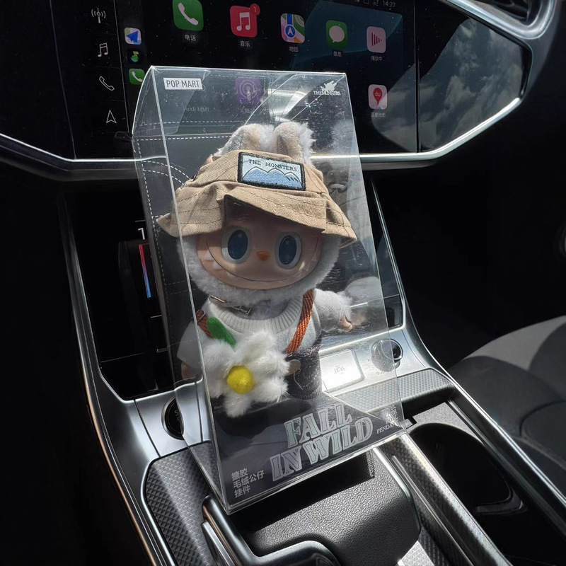 In Stock {High} Bubble Lab the Monsters Spring Wild Home Labub Vinyl Plush Doll Pendant