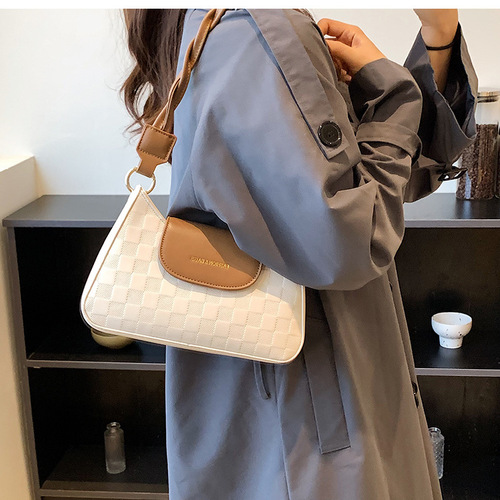 High-end niche design bags 2024 new women's trendy versatile crossbody shoulder bag underarm bag