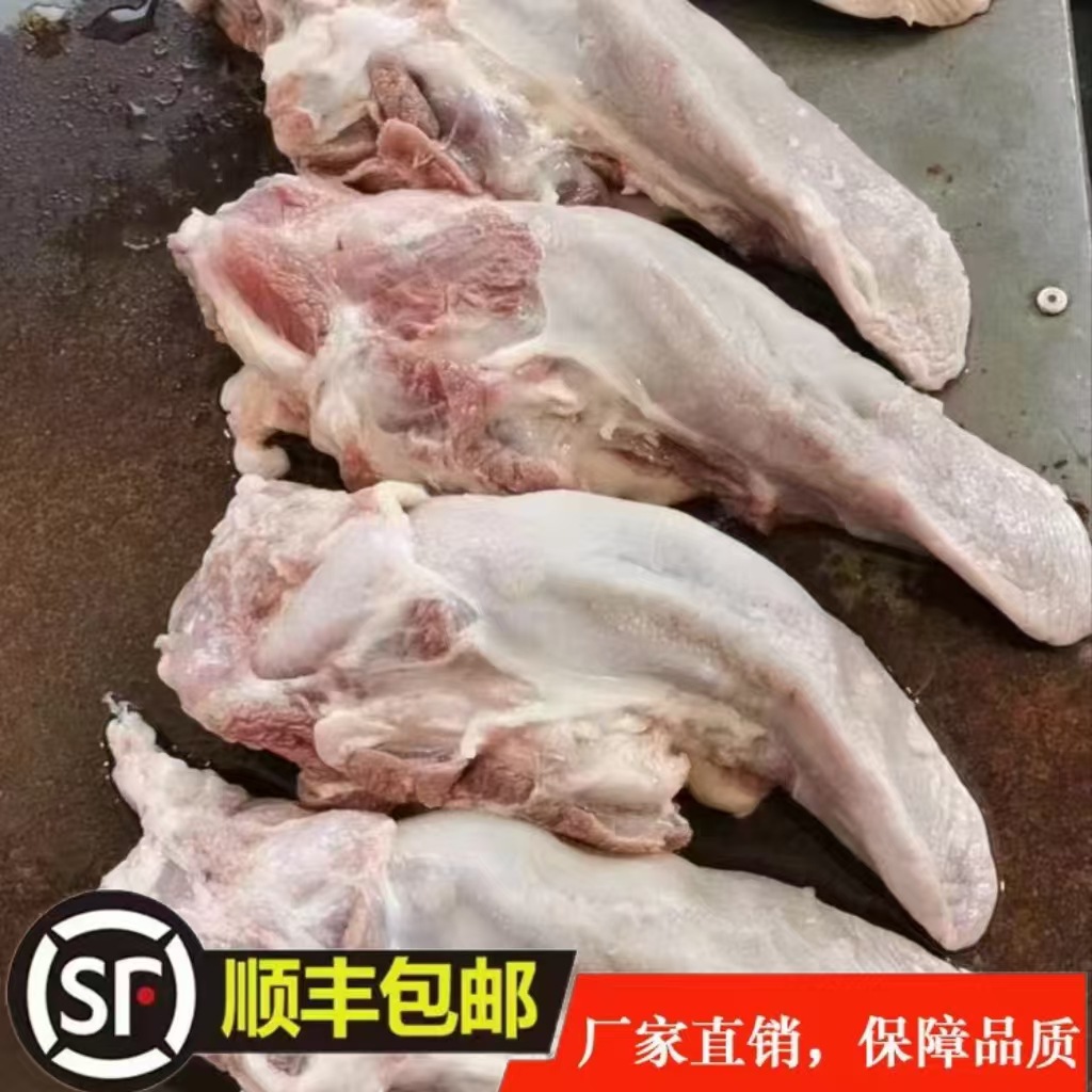 冻货冷冻品猪口条猪舌头利子带肉不带肉20斤一件批发零售