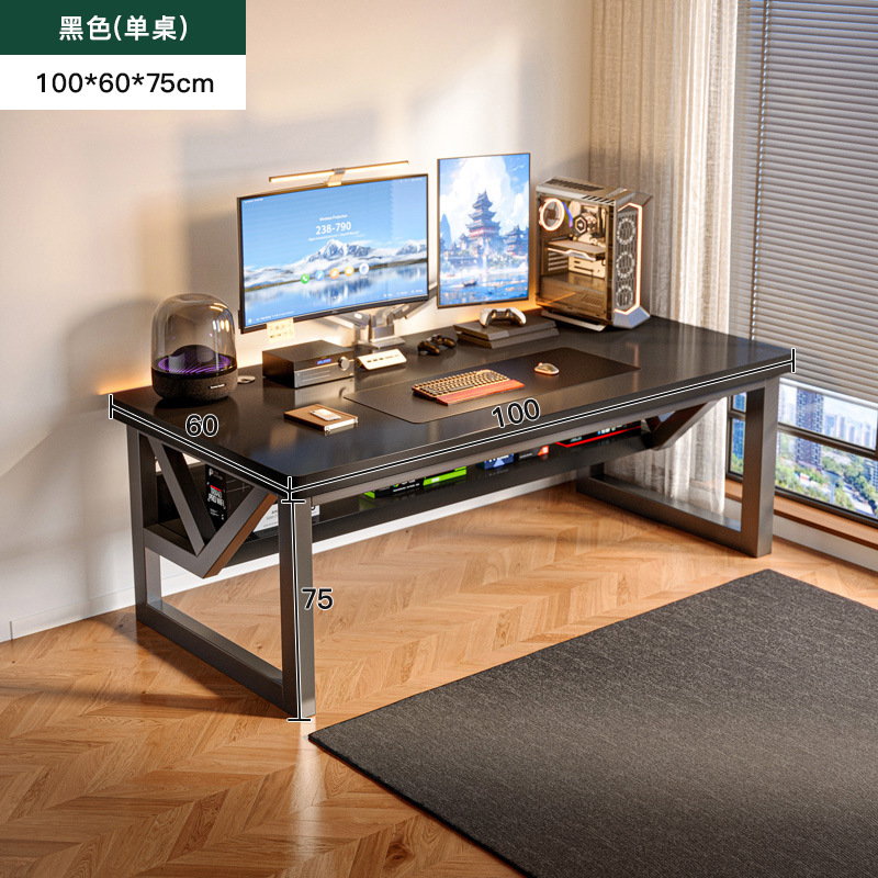 Escritorio para computadora escritorio escritorio para el hogar banco de trabajo dormitorio rectangular escritorio doble mesa de juegos escritorio simple