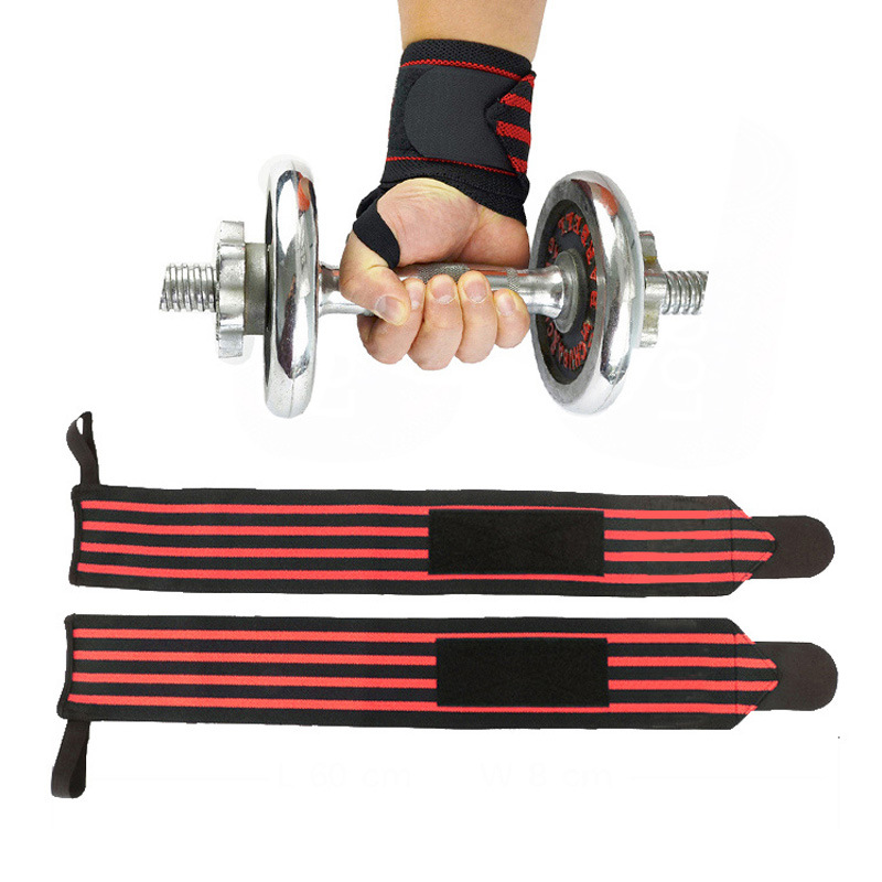 High Elastic Fitness Sports Wristband Bag Wrapped Pressurized Wrist Support Sports Bandage Elastic Weightlifting Wristband