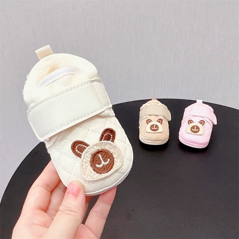 Зимние детские ботинки Детские хлопчатобумажные ботинки Толстые хлопчатобумажные ботинки