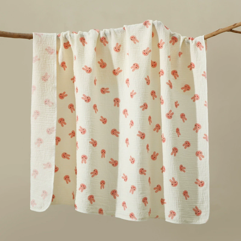 Оптовая продажа детских цветных хлопчатобумажных упаковок летом тонкая креп детское полотенце