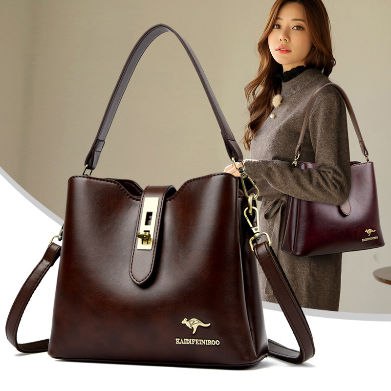 New Style Beautiful PU High Textile Large Capacity Portable Crossbody Bag Luxury Design Shows Charm All-match Women's Shoulder Bag New Style Beautiful PU High Textile Large Capacity Portable Crossbody Bag Luxury Design Shows Charm All-match Women's Shoulder Bag