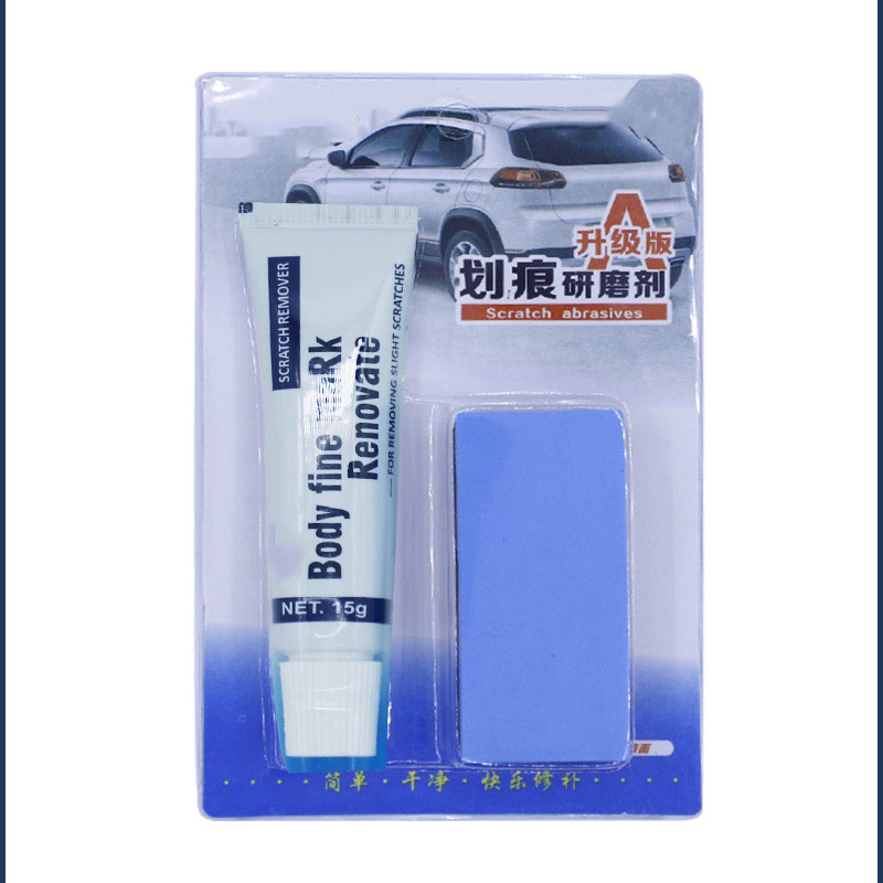 Abrasive + sponge (suction card)