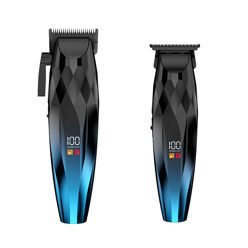 Tagliacapelli elettrico professionale per saloni e uso domestico, strumento per lo styling della testa calva e per il taglio dei capelli lisci all'indietro_voghion.com