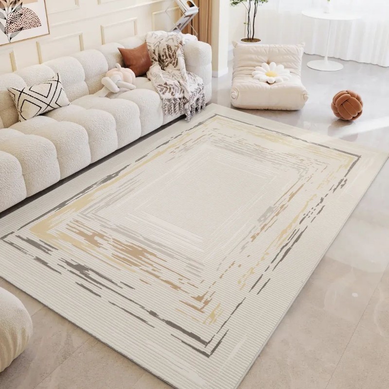 港龙中古风地毯客厅沙发茶几毯简约现代北欧卧室床边家用满铺高级