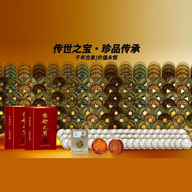 "Treasures handed down from ancient times" ancient coin collection…