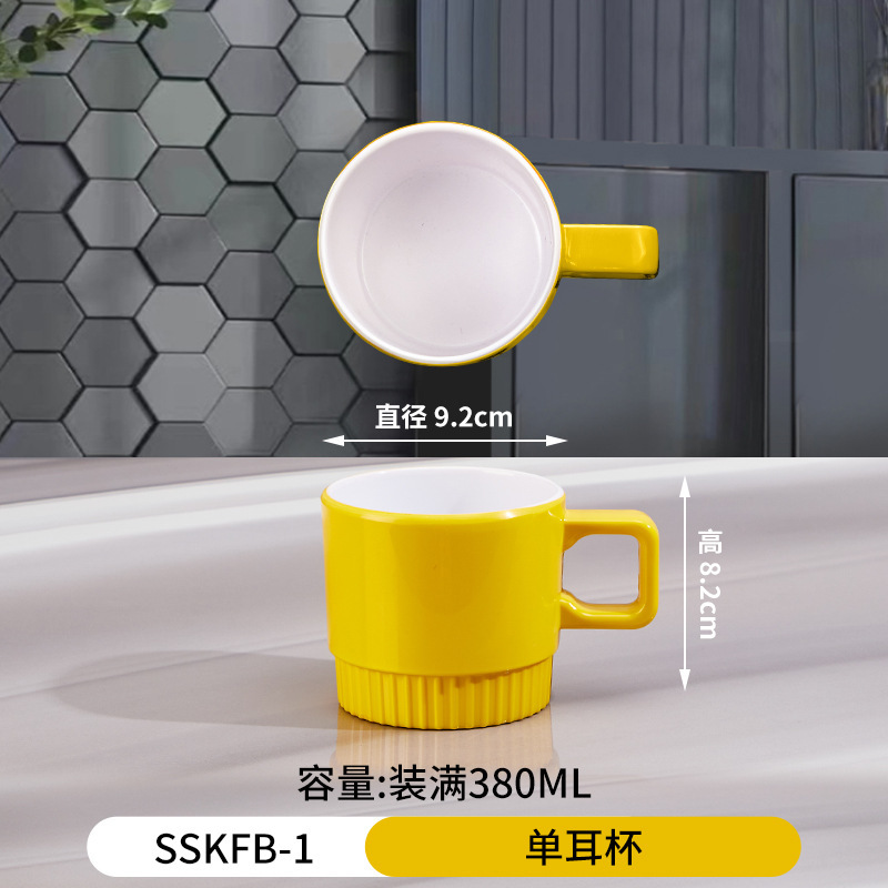 メラミンプレートビュッフェラウンドプレート業務用ティーカップ水カップ丼ビュッフェ小さなスープボウル小さなボウルサービングプレート|undefined