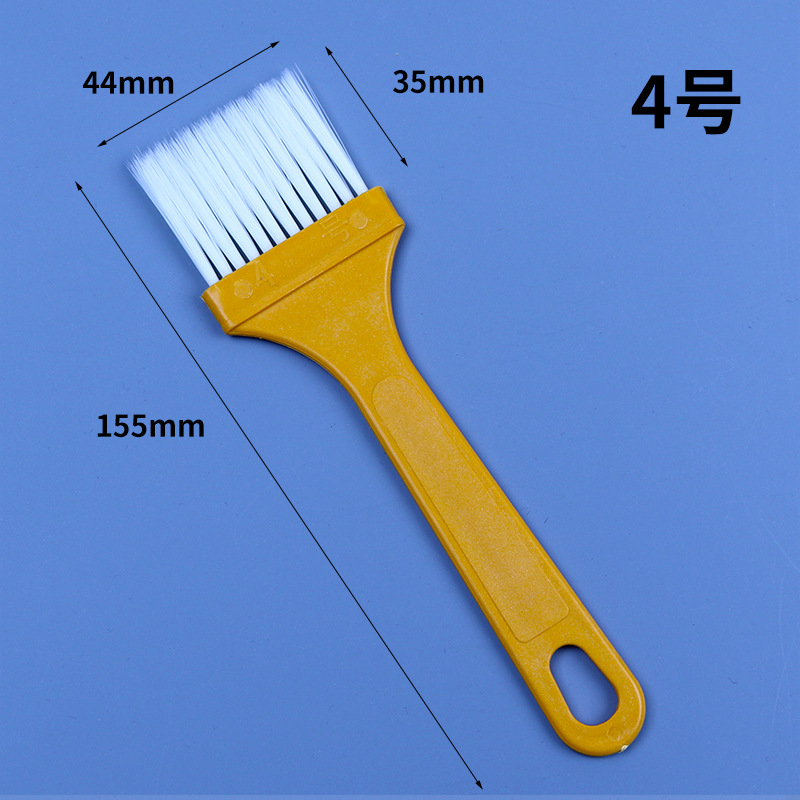 White silk and yellow handle; no. 4 (4.4cm 2400 pieces/piece 40 pieces/box)