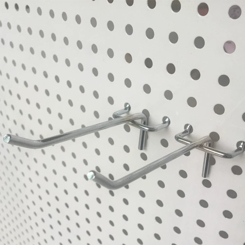 Herramienta pared agujero tablero universal Colgante placa almacenamiento rack pared almacenamiento rack perforación placa hardware Acero inoxidable organización rack