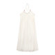 [Original fabric] pure desire halter chiffon dress women's summer seaside holiday French backless skirt white long