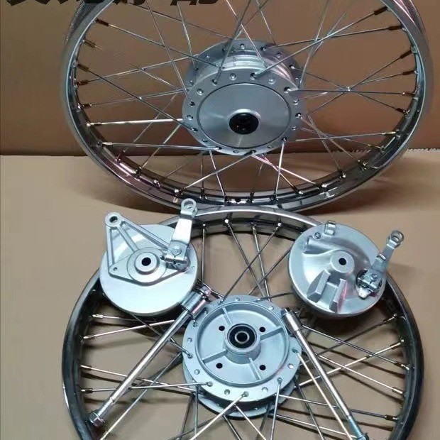 Motorcycle Banner Wheel Hub Jialing Jh70 Dayang Front and Rear Mesh Wheel Assembly with Shaft Cover Standard New Product