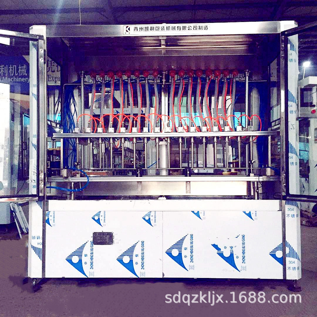 全自动牛奶灌装机 全自动酱油醋灌装机 全自动直线果汁灌装机