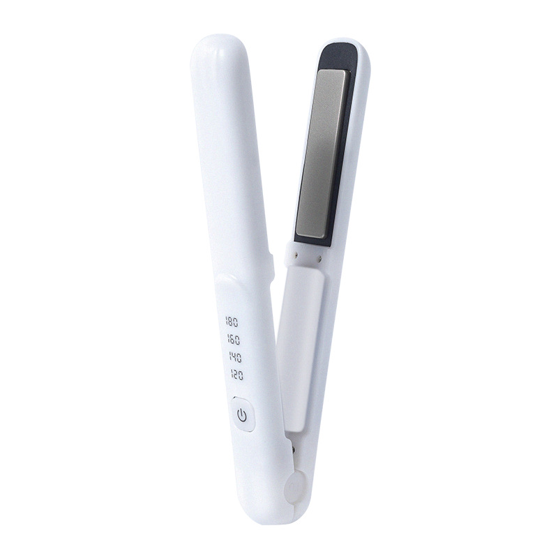 Comercio exterior transfronterizo de carga inalámbrica rizador de pelo rollo recto de doble uso enderezador de pelo portátil al aire libre enderezar férula USB