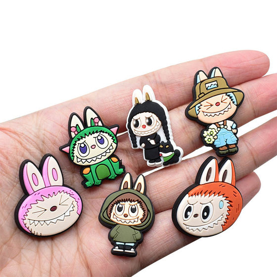 cross-border new pull cloth cartoon patch diy accessories mobile phone case hair clip trendy accessories soft glue patch