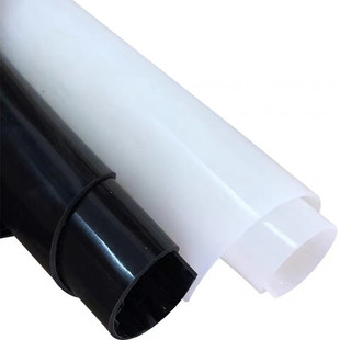 White Silicone Gasket Rubber Flat Gasket High Temperature Resistant Seals Gasket Special-shaped Processing Waterproof Elastic Wear-resistant High Pressure