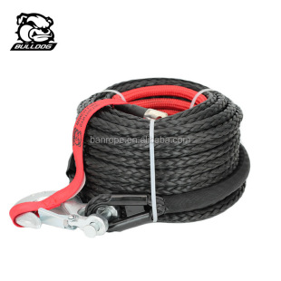 Off-road vehicle traction rope winch rope polymer rope tow rope nylon rope synthetic winch rope