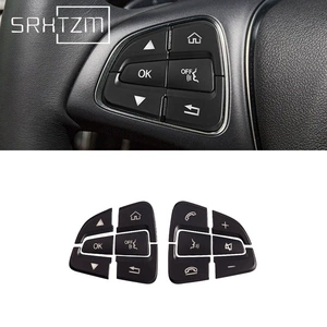 Mercedes-Benz C200L GLA200 CLA GLE GLC260 C200L üçün Sükan Düymə Stikeri