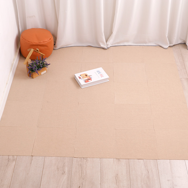 Tapete Modular Autoadhesivo de Poliéster Antideslizante para Sala de Estar y Dormitorio