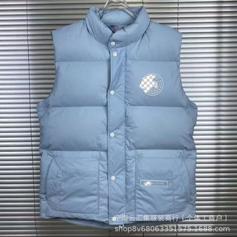 外贸欧美大鹅冰川马甲加拿大同款白标情侣款百搭保暖外套羽绒背心|undefined