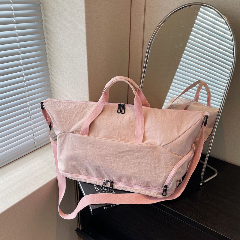 Fitness Bag, Sports Bag, Yoga Bag, Dry and Wet Separation Crossbody Shoulder Travel Bag, Short-Distance Luggage Tote Bag, Large Capacity