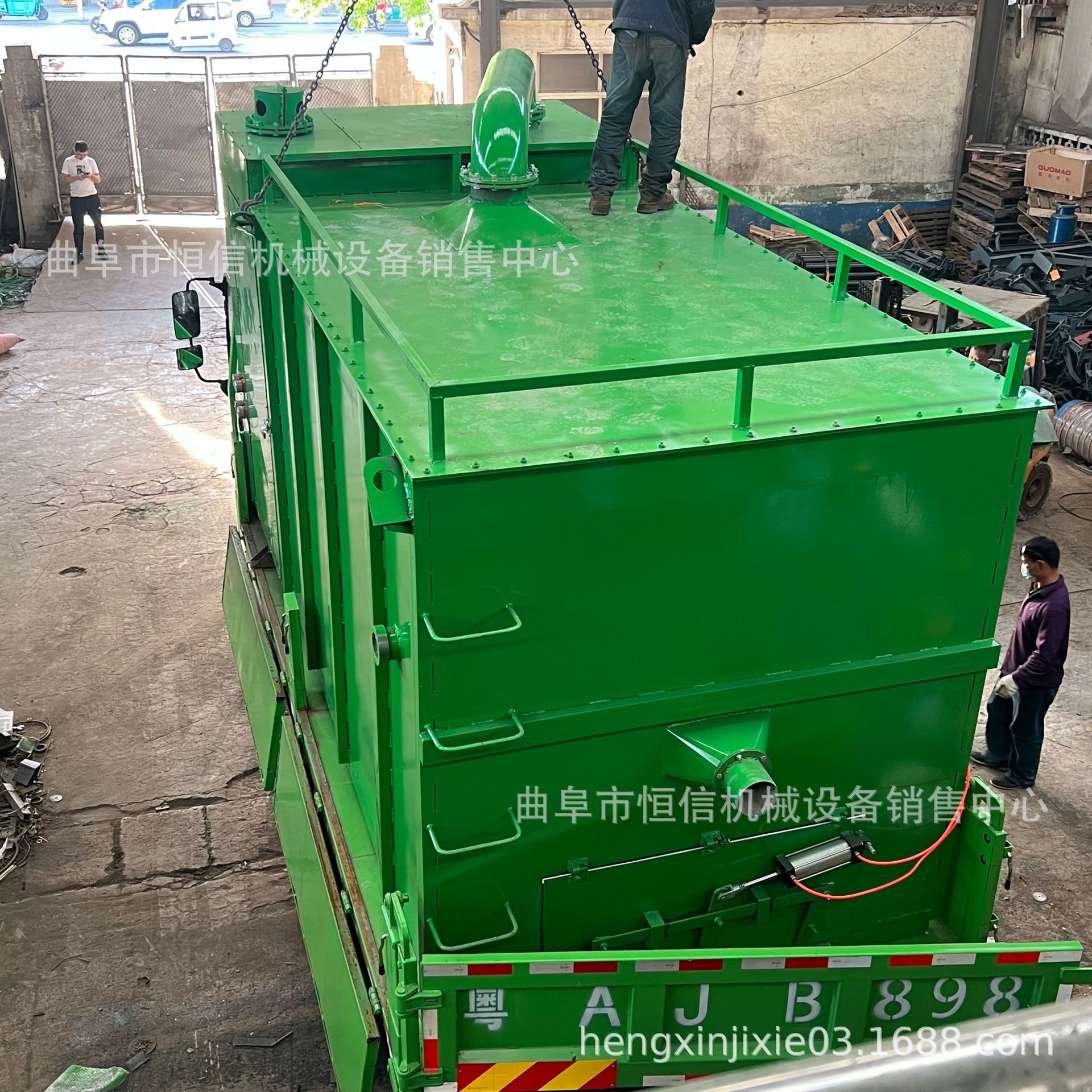 垃圾粉丝电厂锅炉灰负压吸尘车zcjb 一次性储灰量12立方负压吸尘