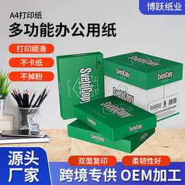 霖韵打印复印纸 70g办公用品草稿白纸 500张单包装高速复印用纸