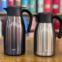 嘉特不锈钢内胆大容量暖壶1.9L家用热水瓶保温壶GT-6851-190水壶