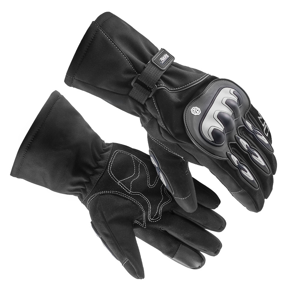 Guantes de motocicleta Invierno Racing Knight Cáscara anti-caída Hombres y mujeres todoterreno Otoño e invierno cálido, cómodo, transpirable y a prueba de viento