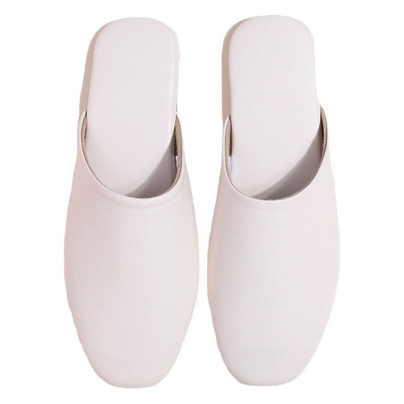 Мужские и женские дышащие объемные весенне-осенние домашние тапочки из овечьей шкуры, домашние кожаные тапочки с деревянным полом для пар