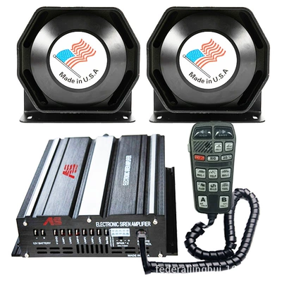 600W Wired Siren Amplifier Car horn/tweeter