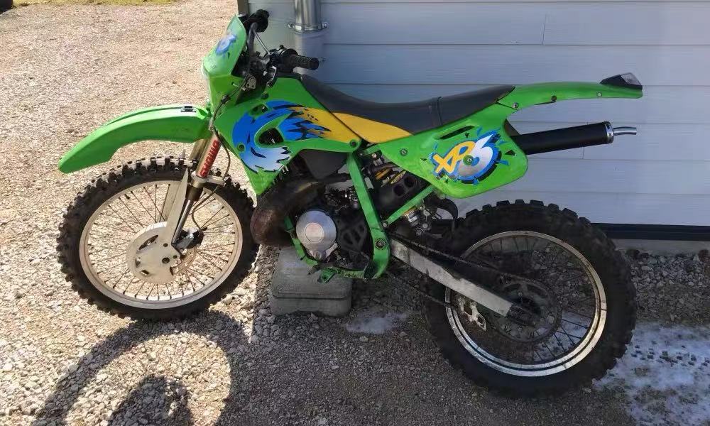Motorcycle Modified Exhaust Nsr250Tzr125Tzm150Tsr Two-Stroke Straight-Through 60 Aluminum Pipe