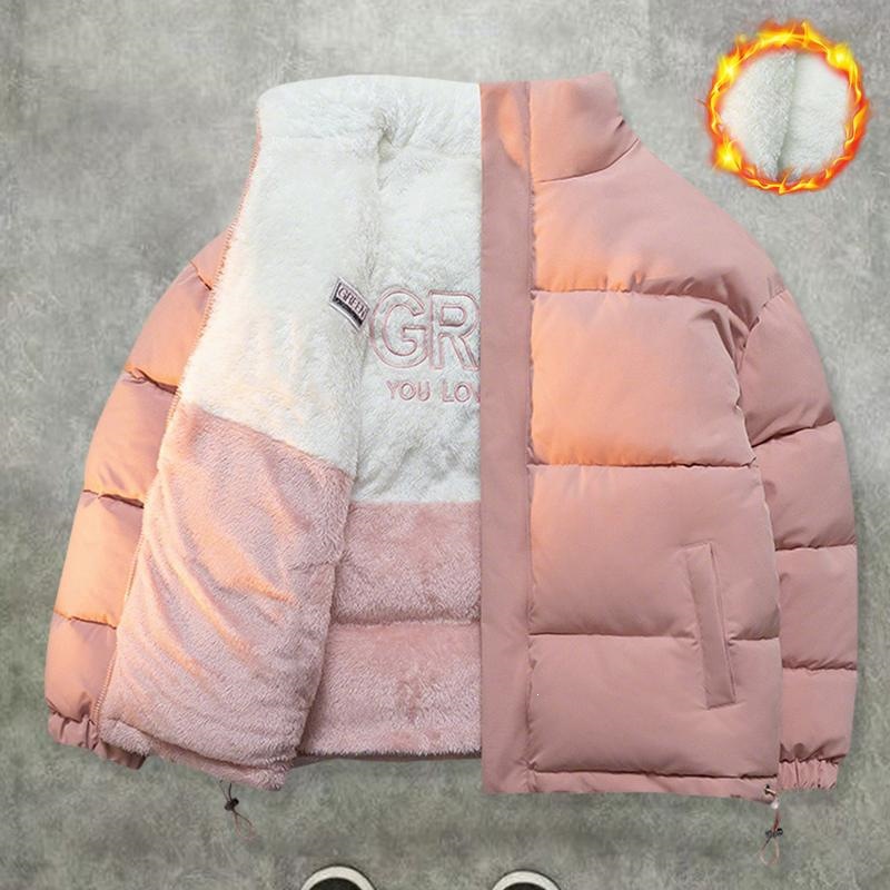 L 91373 NASA Double Sided Fleece Jacket 双面穿棉服 跨境