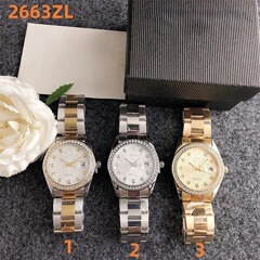 Direct Selling New Men's Watches, Stainless Steel Automatic Calendar Watches, Category 2 E-commerce Diamond Watches, Wholesale