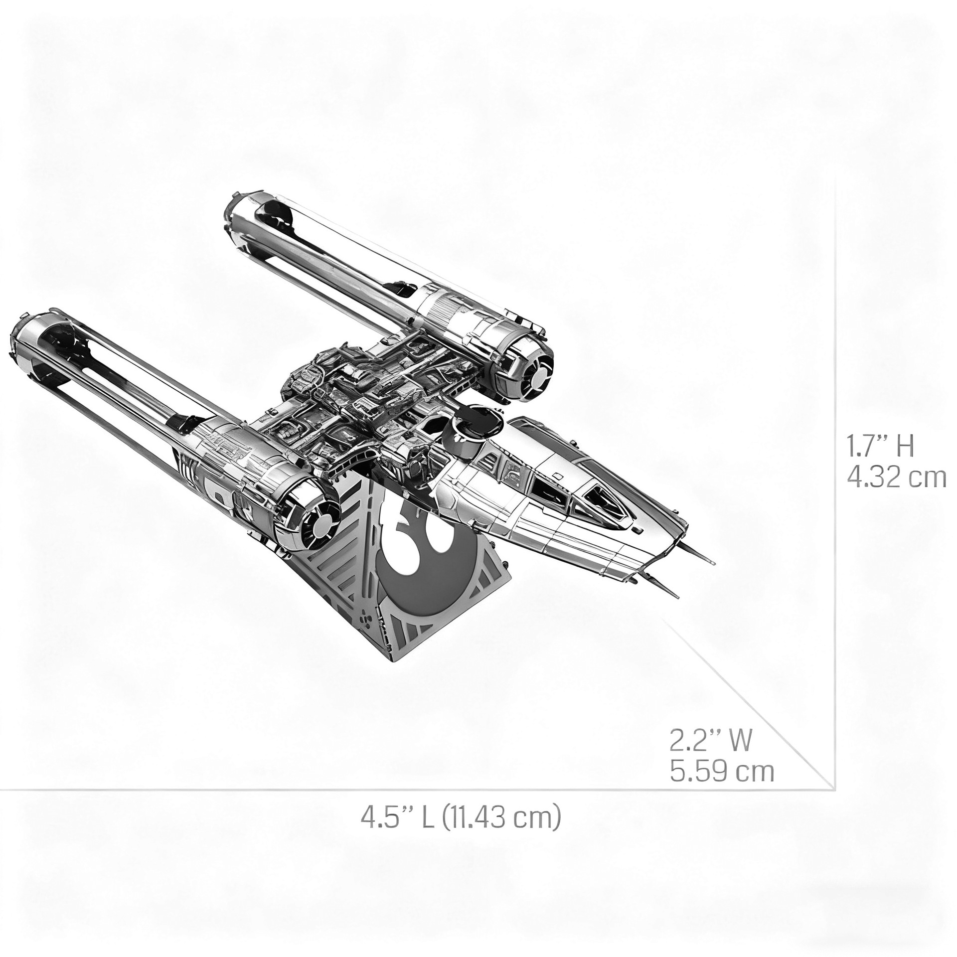 R2D2DIY puzzle de metal 3D hecho a mano modelo tridimensional para adultos Juguetes de puzzle de ensamblaje