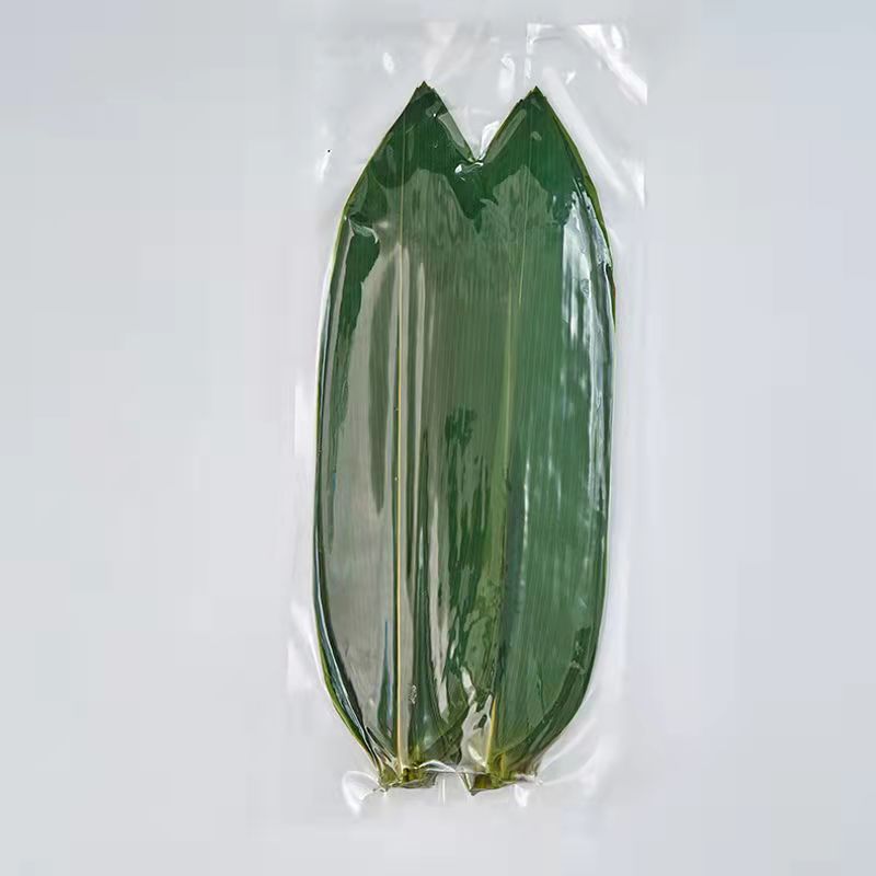 摆盘用小粽叶竹叶日式寿司日料刺身烤肉火锅垫盘装饰叶子